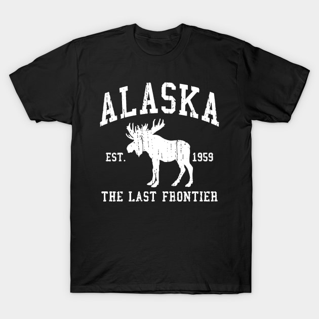 Alaska The Last Frontier T-Shirt by dyazagita